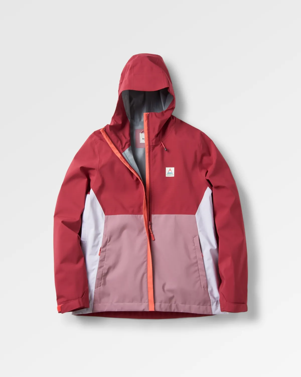 Passenger Rainstorm Recycled Waterproof Jacket - Forest Berry/Berry ForestBerry/Berry Flash Sale