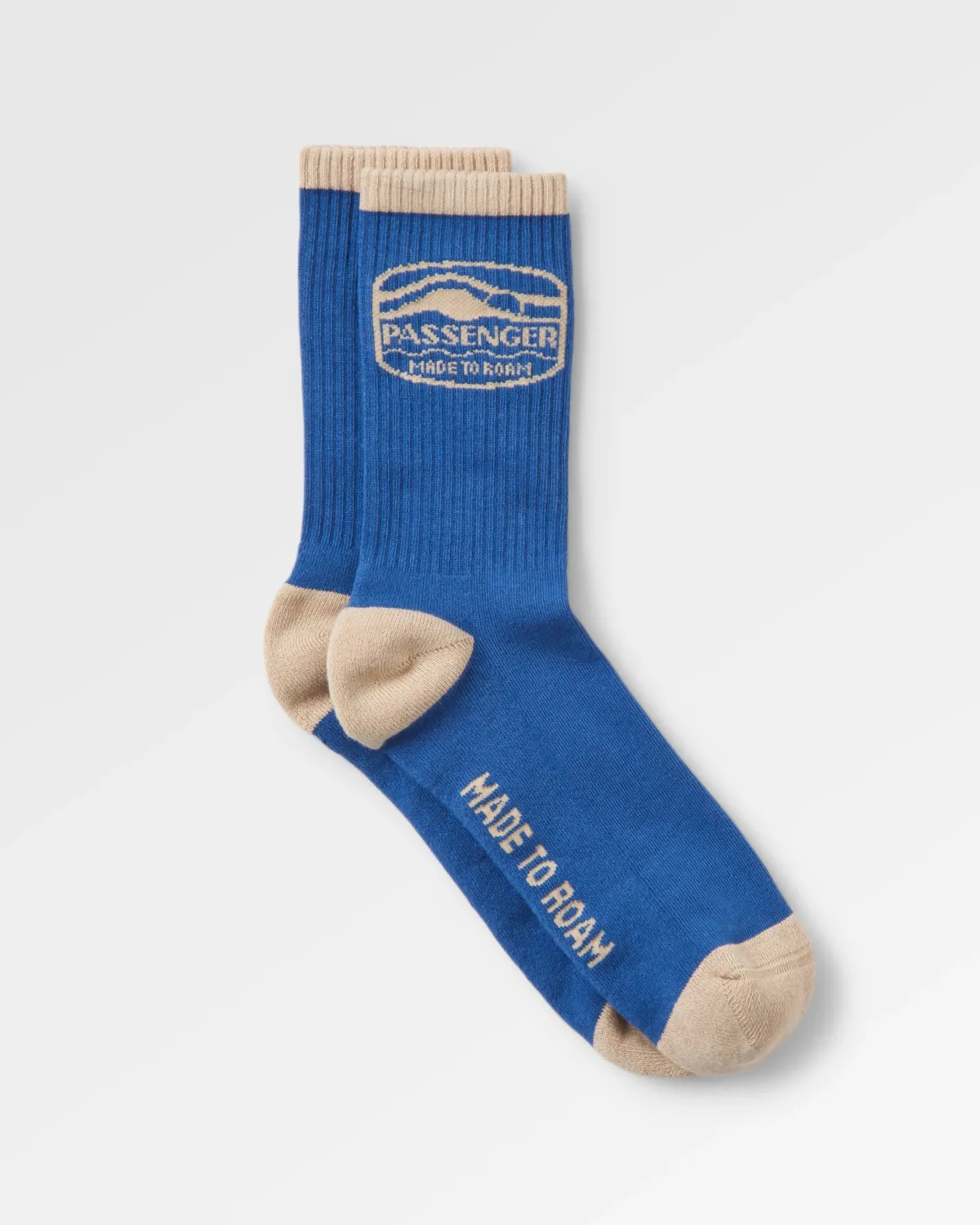 Passenger Rambler Organic Midweight Crew Socks - Moonlight Blue MoonlightBlue Fashion