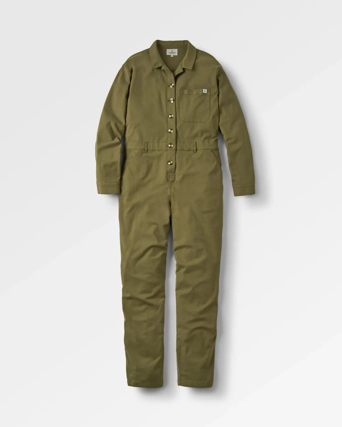 Passenger Resonate Organic Cotton Boiler Suit - Khaki Outlet