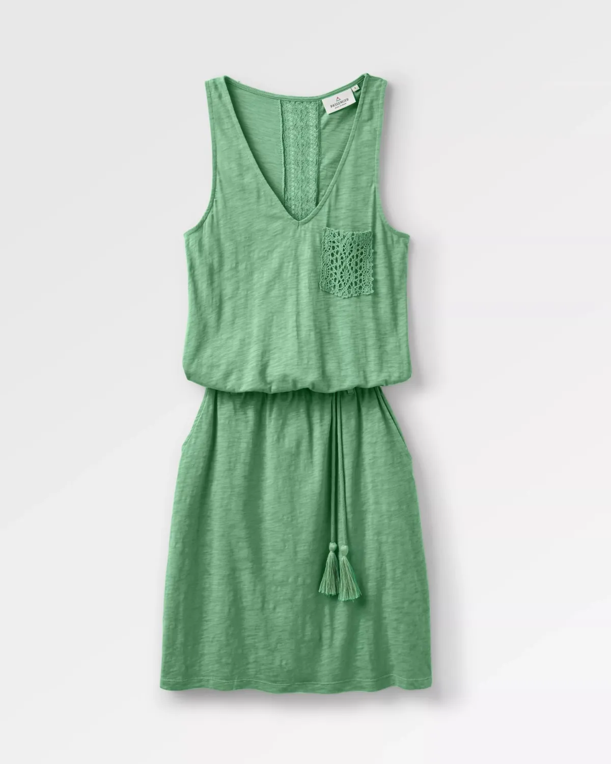 Passenger Rivergate Recycled Cotton Dress - Green Spruce GreenSpruce Best Sale