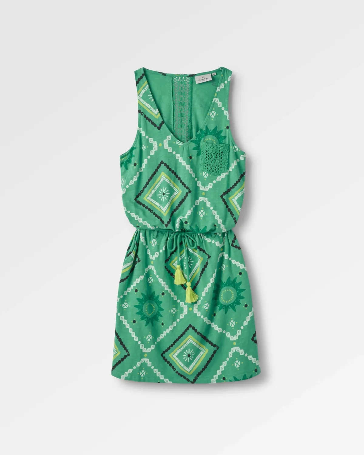 Passenger Rivergate Recycled Cotton Dress - Sunburst Green Spruce SunburstGreenSpruce Fashion