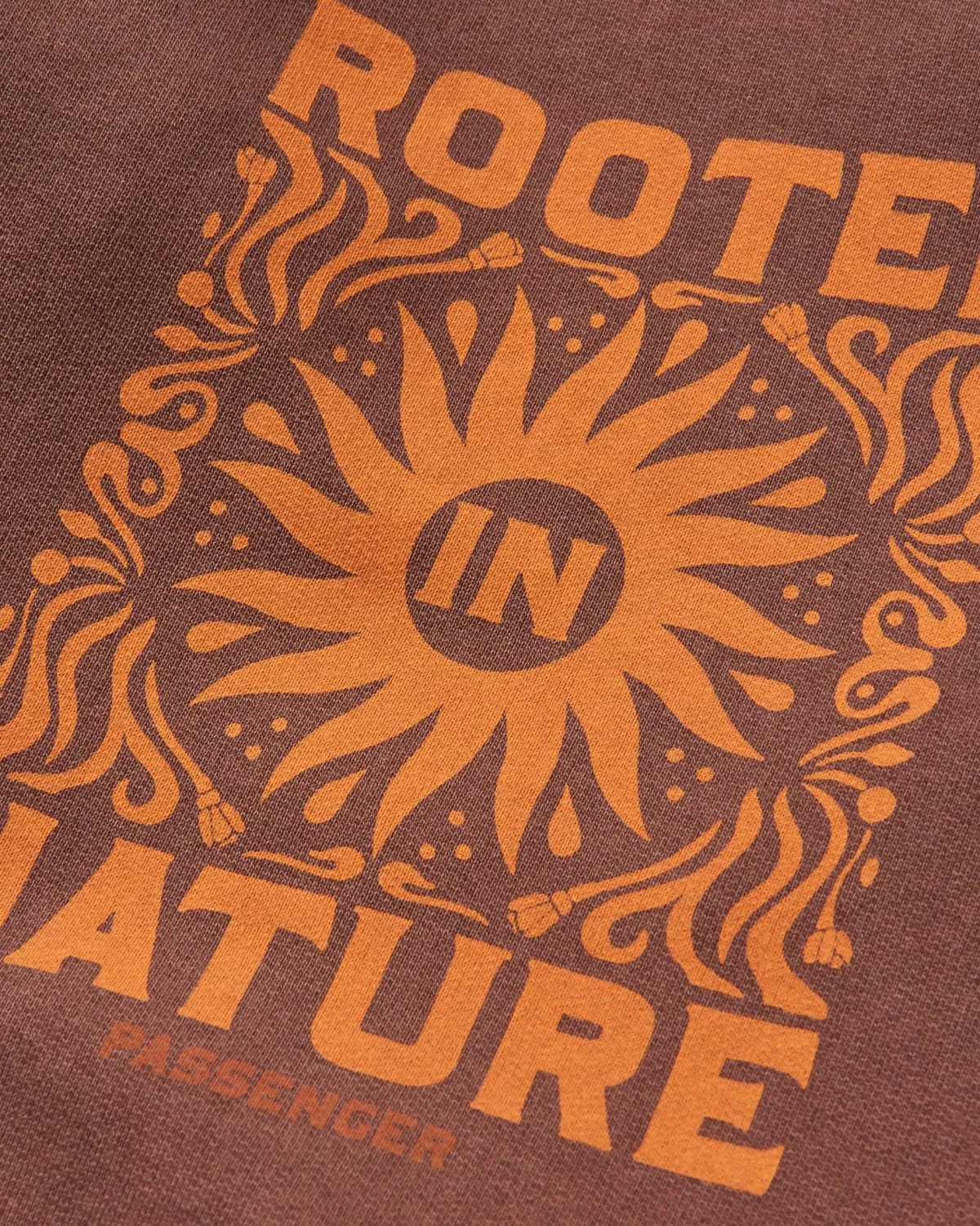 Passenger Rooted In Nature Long Sleeve Hoodie - Chestnut Store