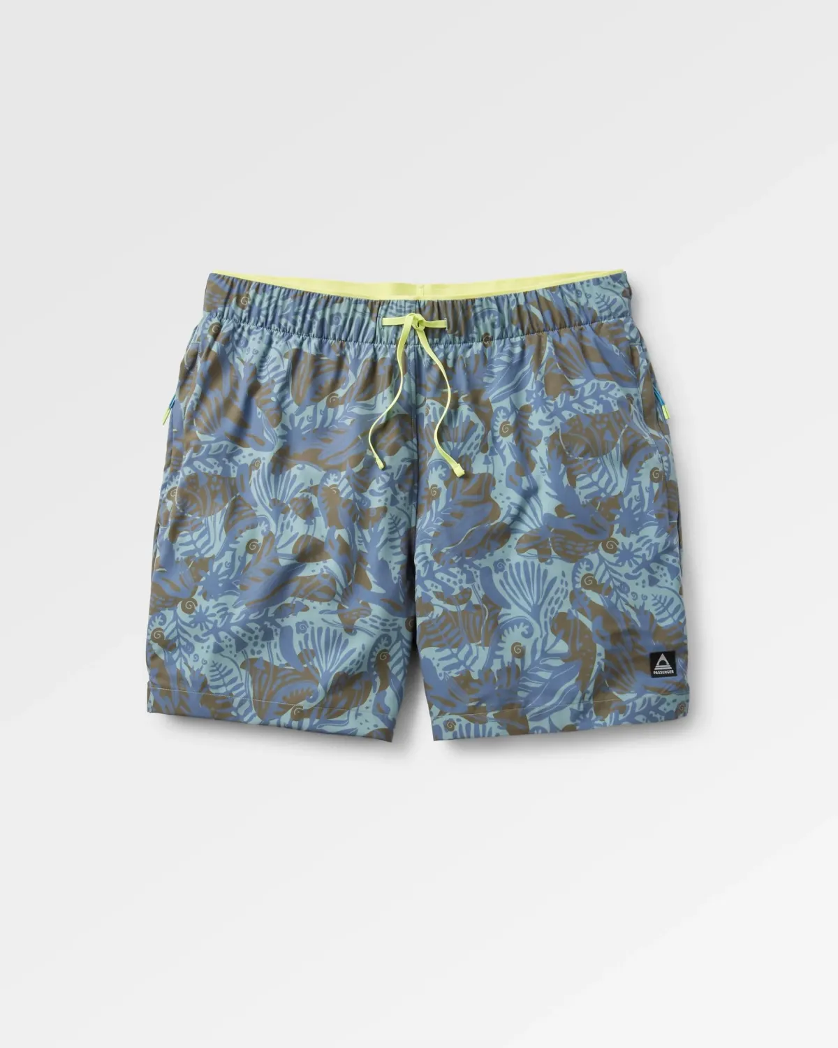 Passenger Sandune Trail Shorts - Abstract Seaweed Pistachio AbstractSeaweedPistachio Outlet