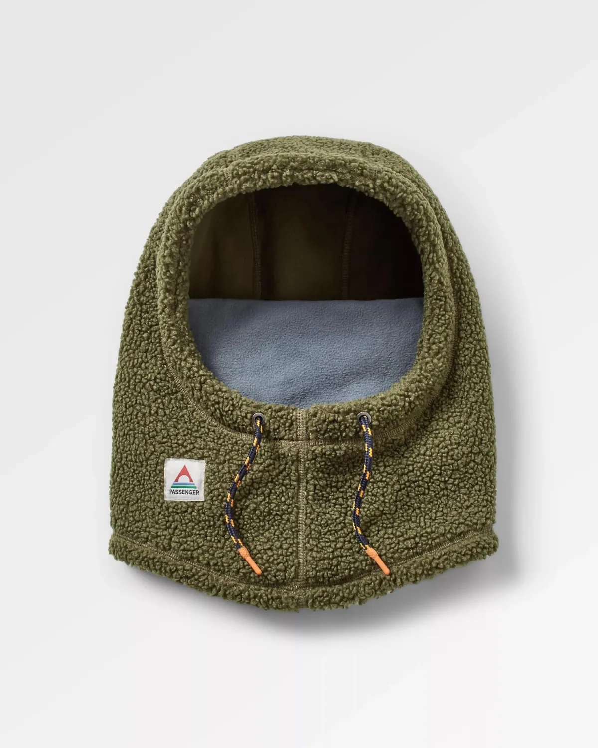 Passenger Snowdrift Recycled Fleece Hood - Khaki Green KhakiGreen Clearance