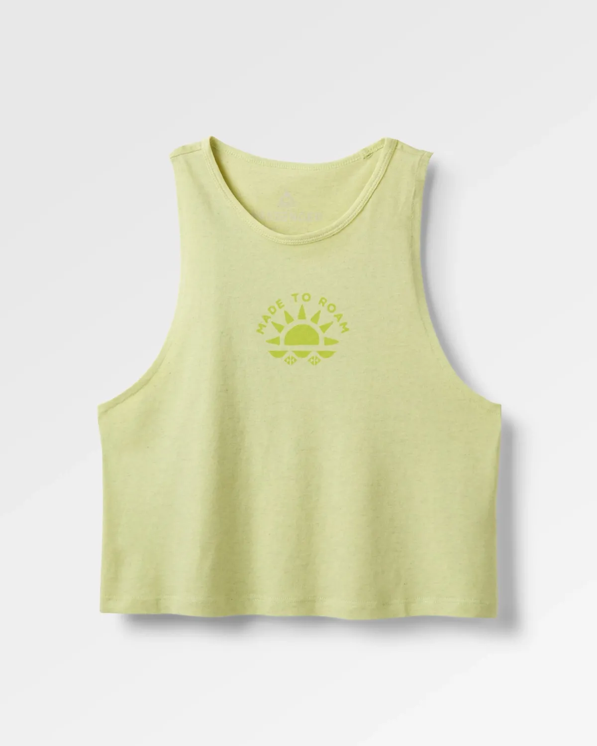 Passenger Sunburst Organic Tank Top - Soft Lime Juice SoftLimeJuice Clearance