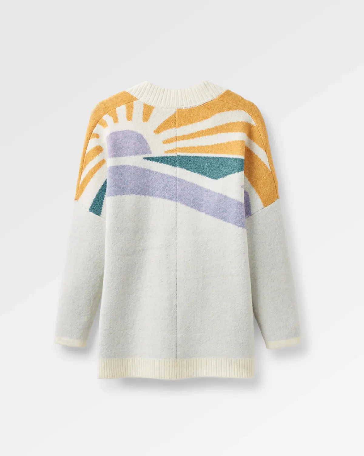 Passenger Sunsets Recycled Knitted Sweater - Marshmallow Cheap