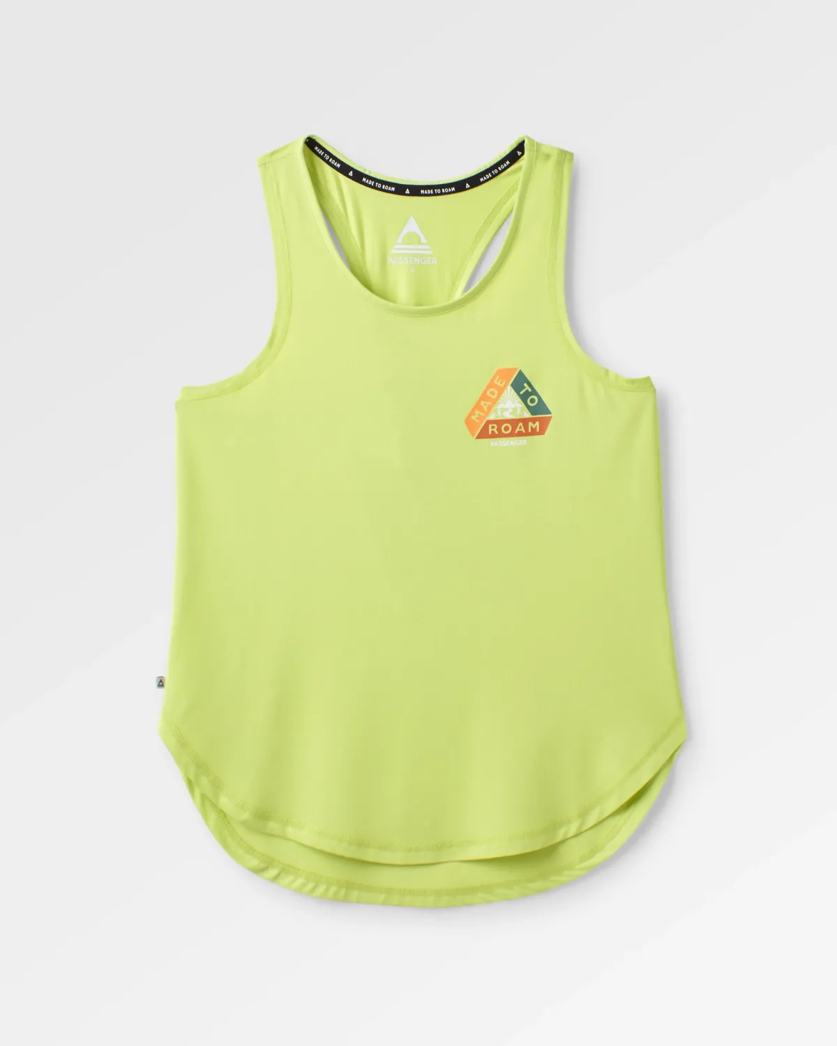 Passenger Twist Recycled Active Tank Top - Lime Juice LimeJuice Flash Sale