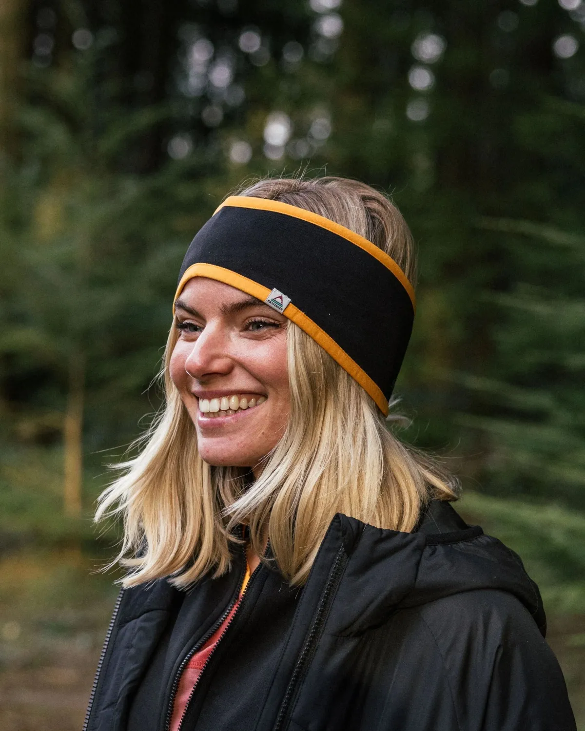 Passenger Wintergreen Recycled Polartec® Thermal Headband - Black Best