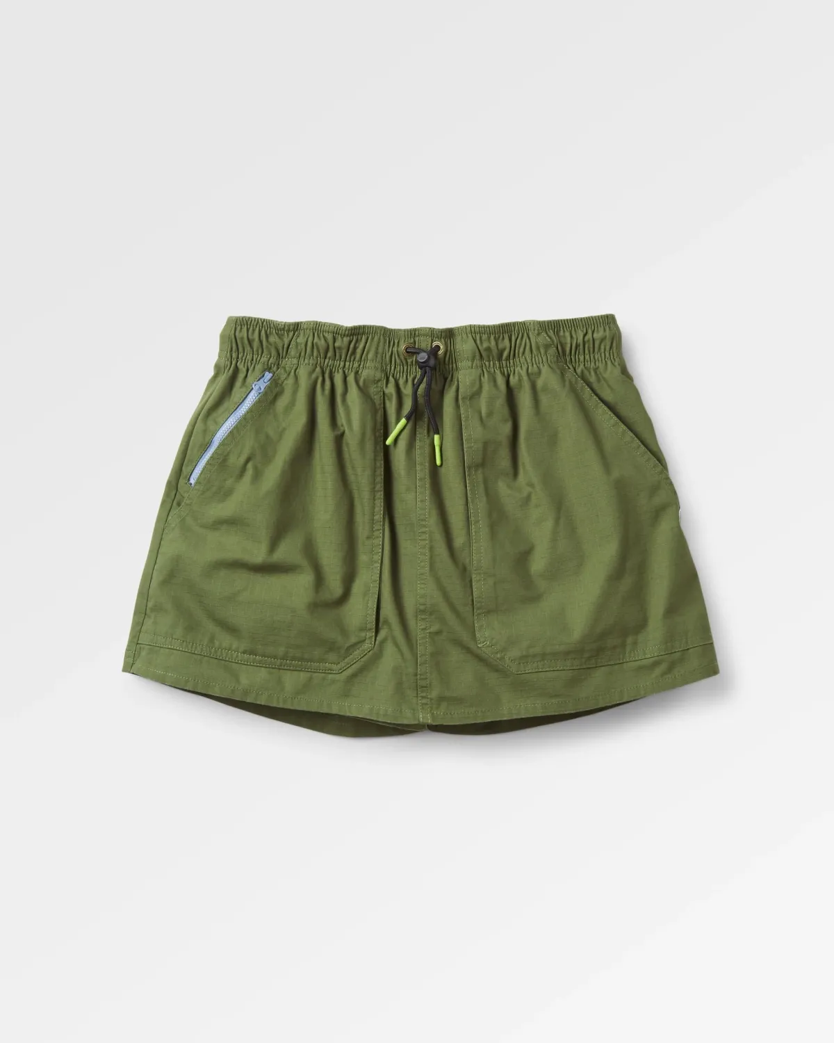 Passenger Wonderland Organic Cotton Skort - Khaki Green KhakiGreen Store