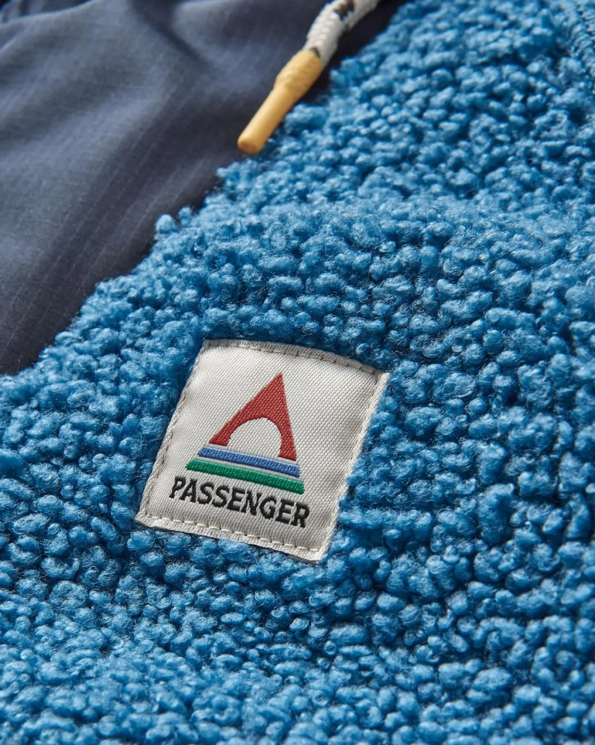 Passenger Woodland Recycled Polar-lined Sherpa Fleece - Blue Steel BlueSteel Best Sale