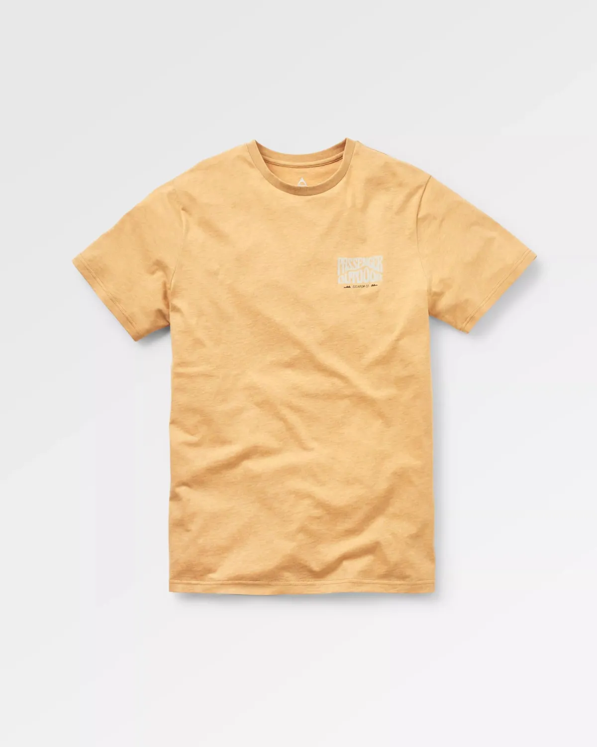 Passenger Yuca Organic Cotton T-Shirt - Dusty Ochre Marl DustyOchreMarl Store