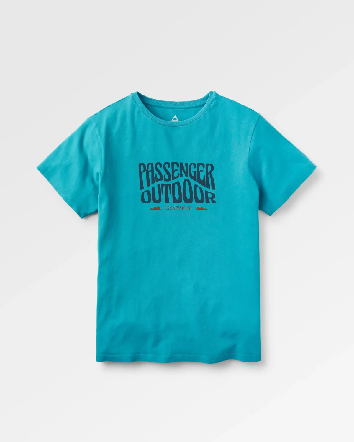 Passenger Yuca Recycled Cotton T-Shirt - Blue Pool BluePool New