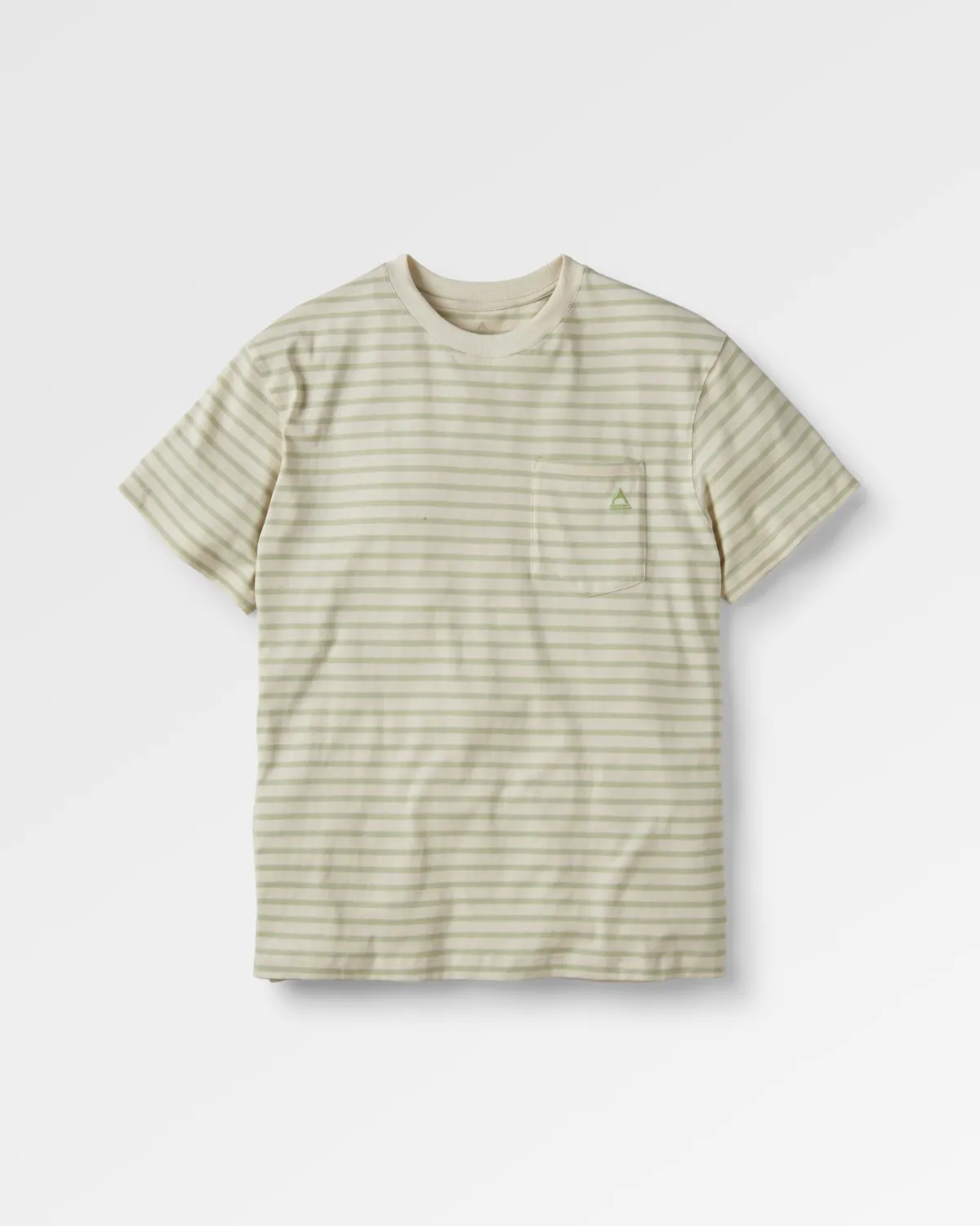 Passenger Zen Recycled Relaxed Fit T-Shirt - Apple Green Stripe AppleGreenStripe Fashion